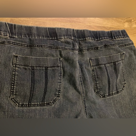 Capris Jeans Elastic Waist 4X Petite Penningtons - Picture 5 of 8